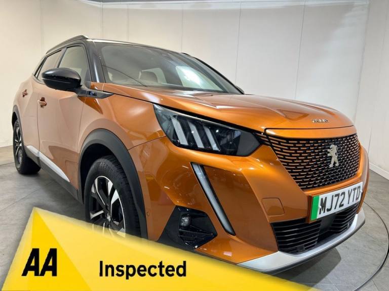 2022 Peugeot E-2008 50kWh GT SUV 5dr Electric Auto (7kW Charger) (136 ps) HATCHBACK ELECTRIC Auto...