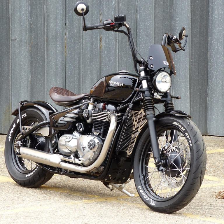 2017 Triumph Bonneville Bobber 1200 – Superb Low-Mileage, Head-Turning One-Off 