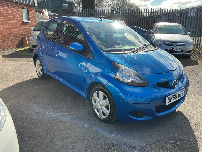 2010 Toyota AYGO 1.0 VVT-i Blue 5dr HATCHBACK Petrol Manual
