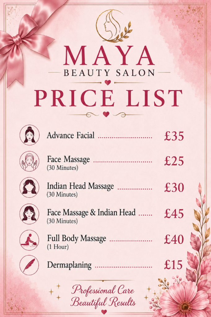 Facials, Massage & Lip Blush