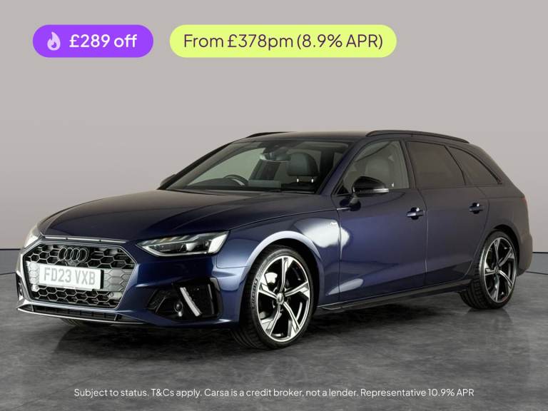 2023 Audi A4 Avant 2.0 TFSI 35 Black Edition Estate 5dr Petrol S Tronic Euro 6 (s/s) (150 ps)  Es...
