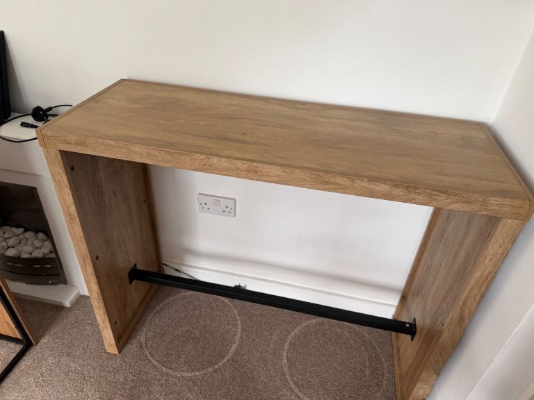 Bryant 2 Seater Bar Table, Mango Wood Effect