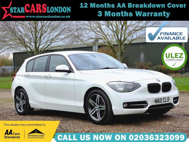 2013 BMW 1 Series 1.6 116i Sport Auto Euro 6 (s/s) 5dr HATCHBACK Petrol Automatic