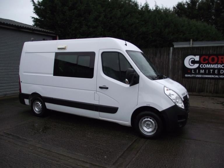 2019 Vauxhall Movano 2.3 CDTI H2L2 MWB MESS WELFARE DAY CREW VAN Crew Van Diesel Manual