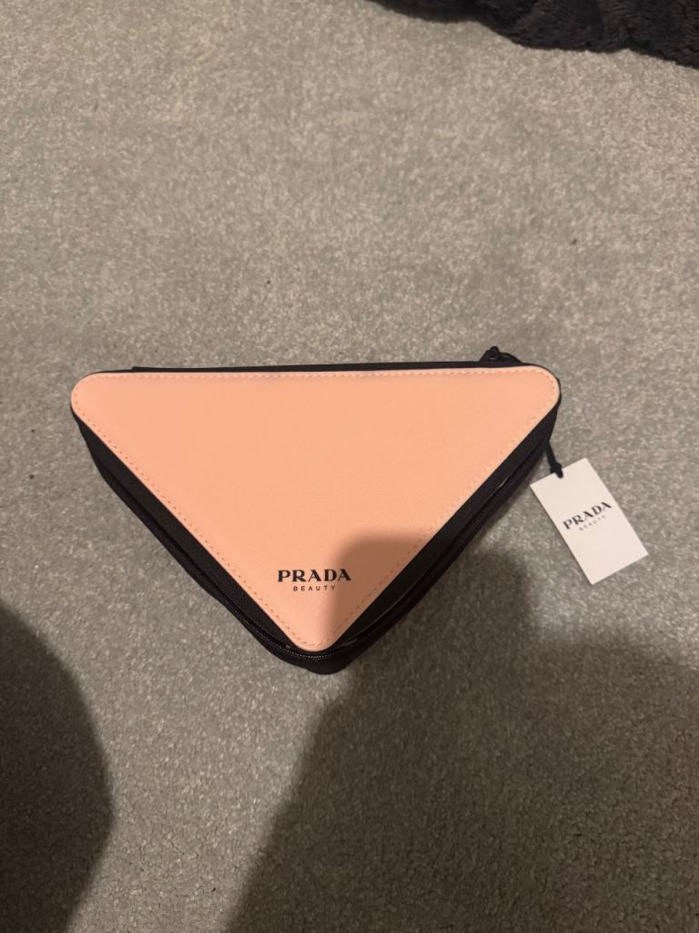 PRADA BEAUTY Triangle Makeup Bag 