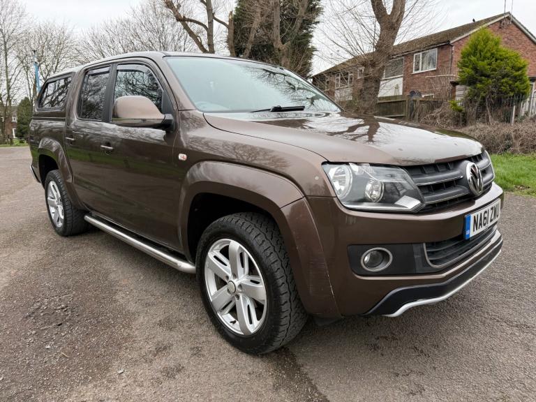 2012 VOLKSWAGEN AMAROK 2.0 BiTDI 163 4MOTION PICKUP LEATHER SAT NAV PX SWAPS