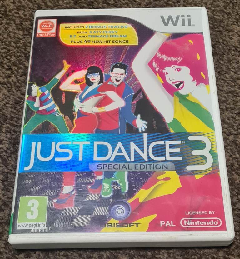 Just Dance 3 -- Special Edition (Nintendo Wii, 2011) - European Version