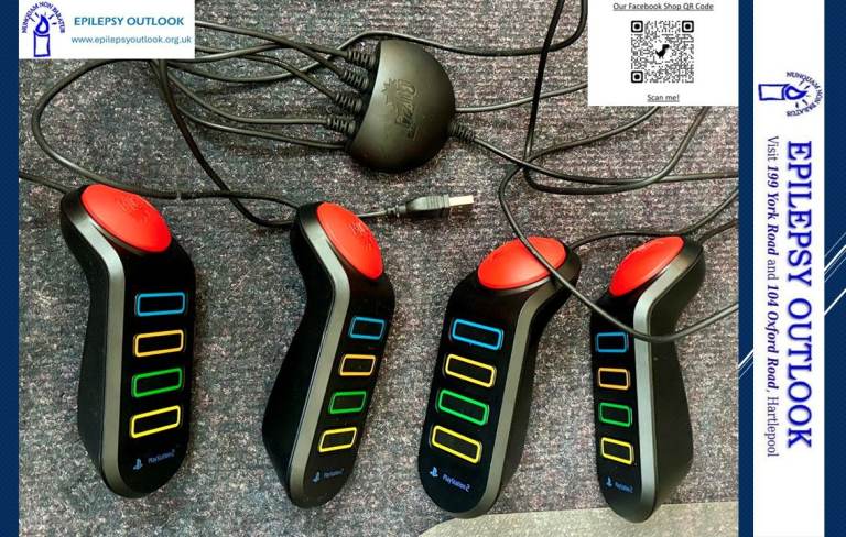 Sony PlayStation 2 Buzz Quiz Game Controllers for PS2 & PS3 