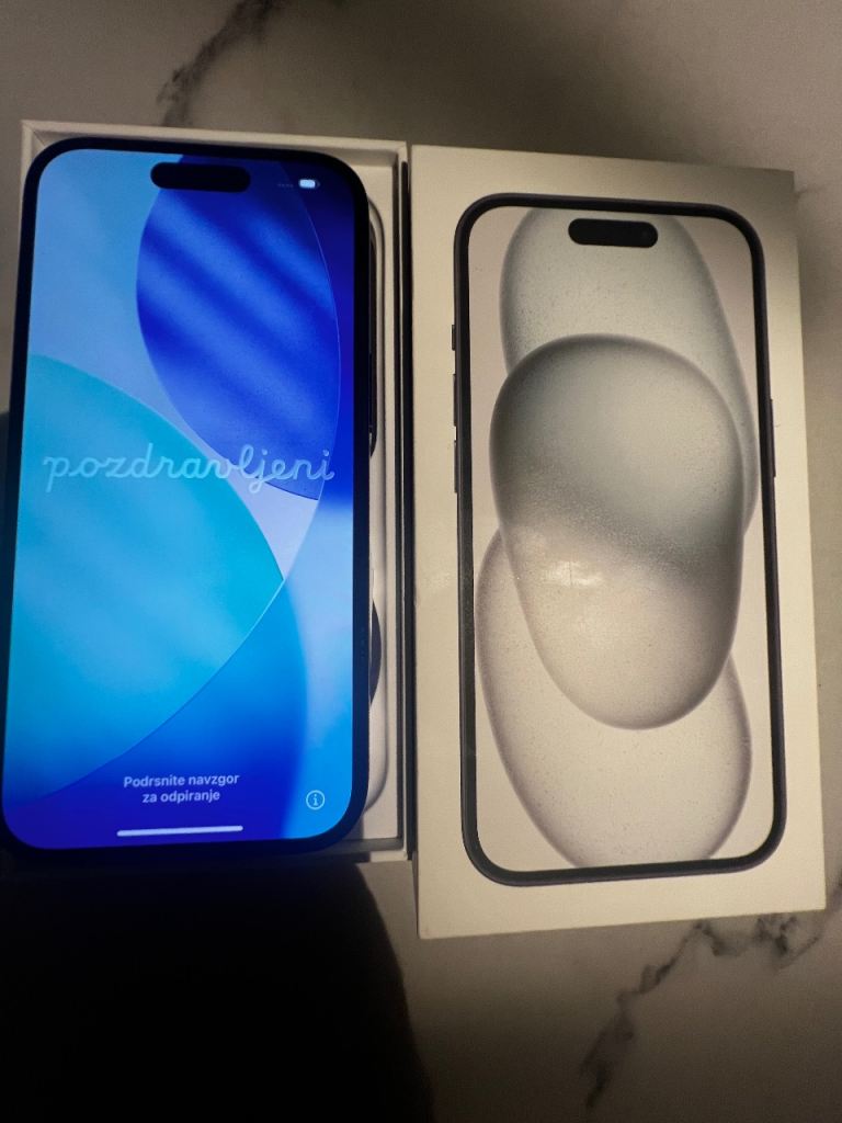 Brand new iPhone 15 black 128GB