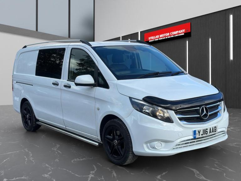 2016 Mercedes-Benz Vito 2.1 119 CDI BlueTEC Crew Van G-Tronic+ RWD L2 Euro 6 (s/s) 5dr (LWB) PANE...