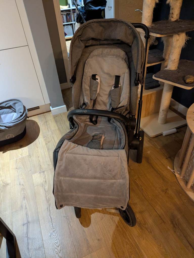 Cybex Priam platimum pram + frame + carrycot