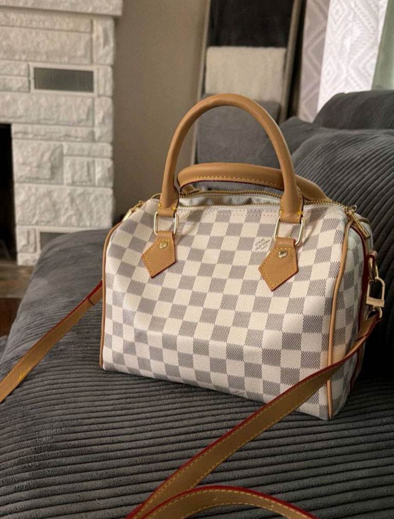 Louis Vuitton Speedy Bandouliere 30 Damier Azur 
