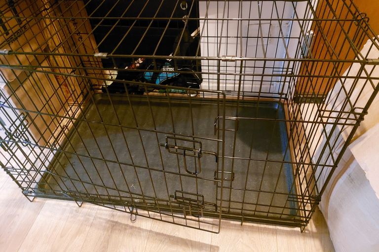 Large dog crate