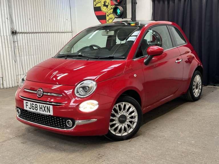 2018 Fiat 500 1.2 Lounge 3dr HATCHBACK PETROL Manual