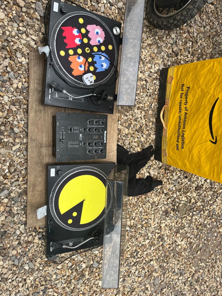 Retro Sound lab decks with Newmark mixer