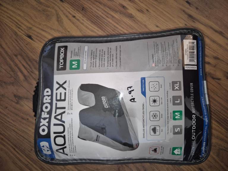 Oxford motorbike and back box cover (medium)