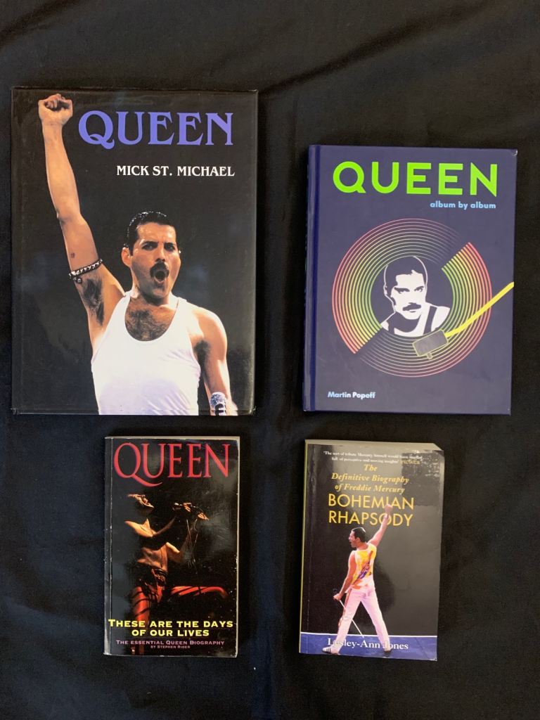 Queen and Freddy Mercury Books 
