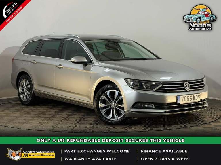 2015 65 VOLKSWAGEN PASSAT SE BUSINESS 2.0 TDI BMT DIESEL MANUAL ESTATE 150 BHP