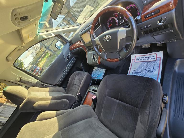 2010 Toyota Vellfire G PURPLE 2.4 PETROL 2010(60) ULEZ FREE, 7 SEATERS MPV Petrol Automatic