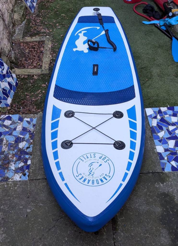 Paddle board with bag and accessories
