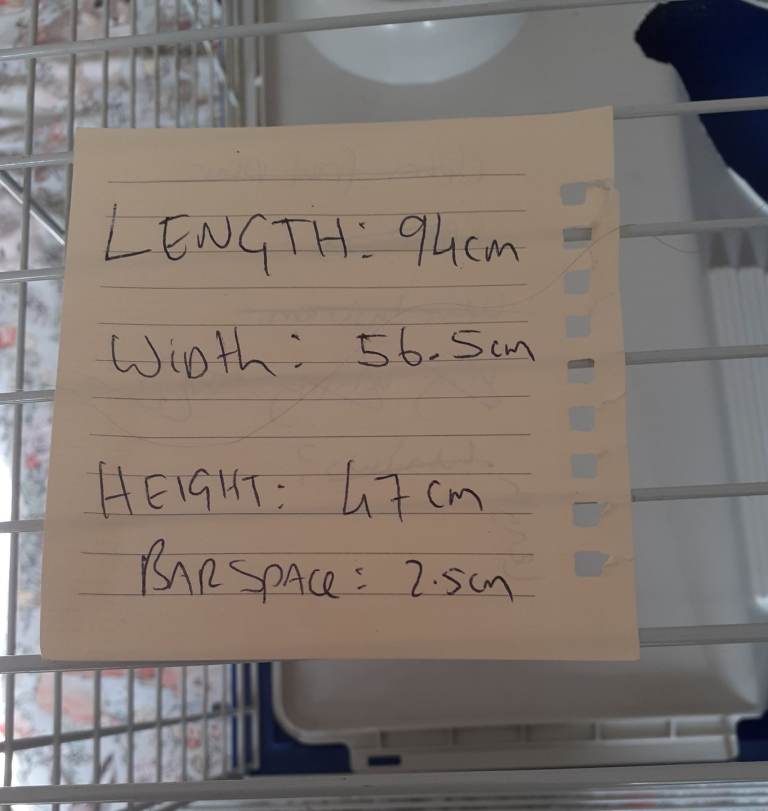 Free small animal cage