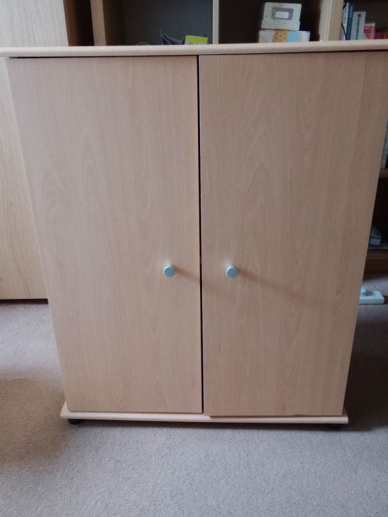 Beech Half Height Cupboard - FREE