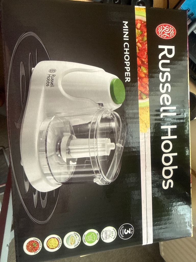 Russell Hobbs Mini Chopper – Brand New in Box