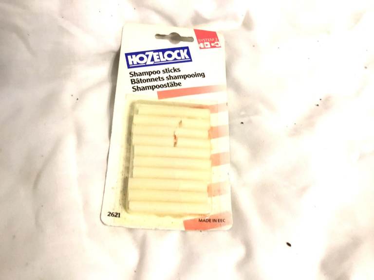 Hozelock Car Wash Shampoo Sticks Pack of 10,  90% Bio Degradable 