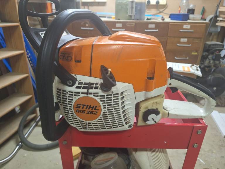 Stihl ms362 chainsaw ported  20" bar and chain