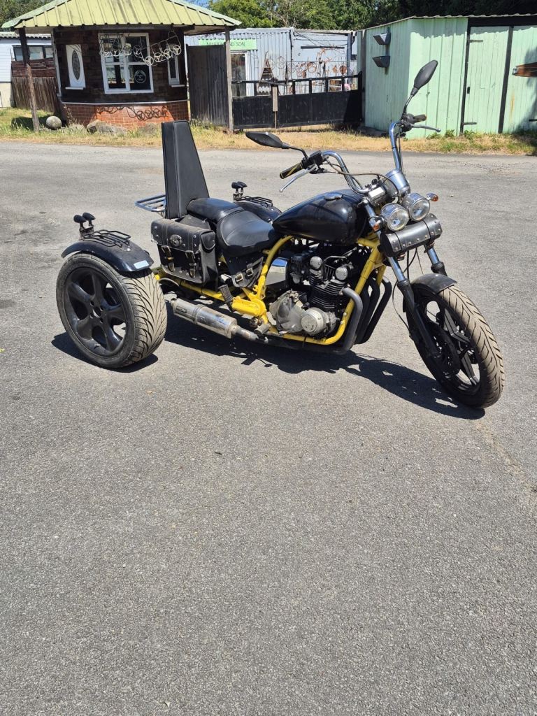 Custom Suzuki gs850 based trike 
