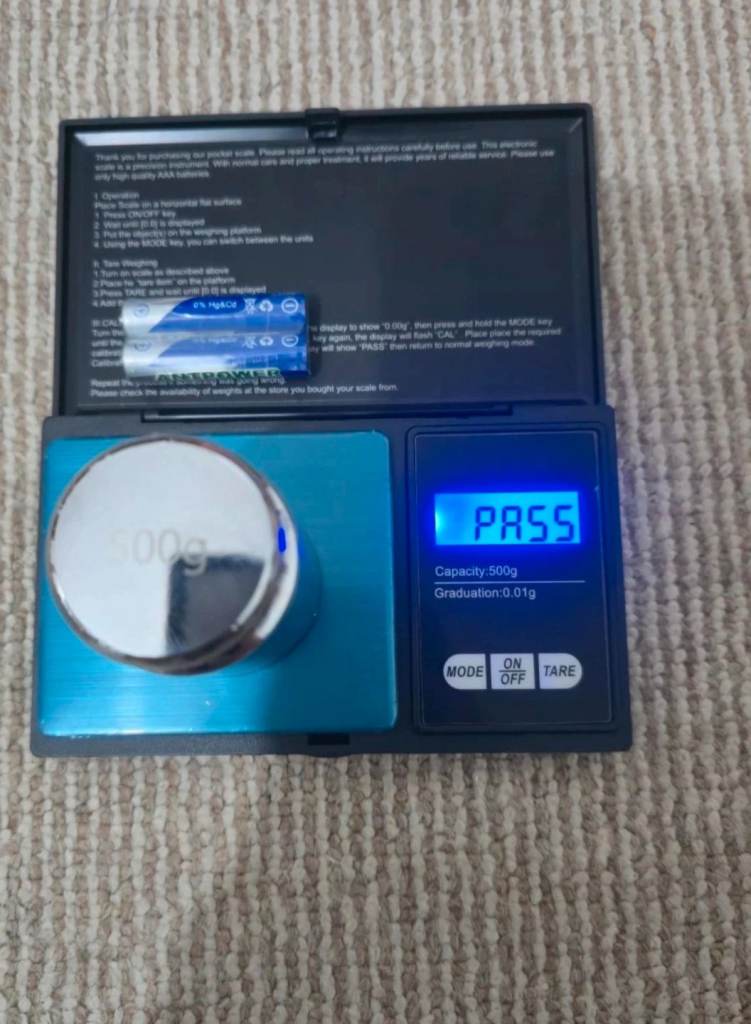 500g 0.01g personal crafting scales
