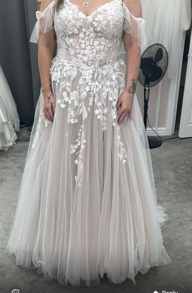Tiffany bridal  wedding dress 