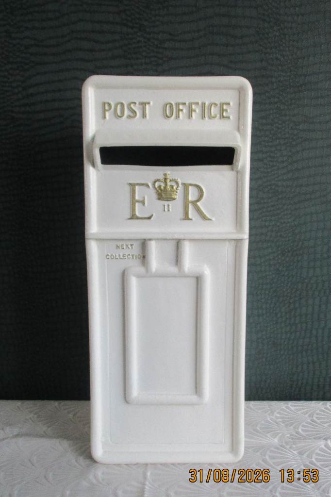 Wedding - White Letter Box / Post Box