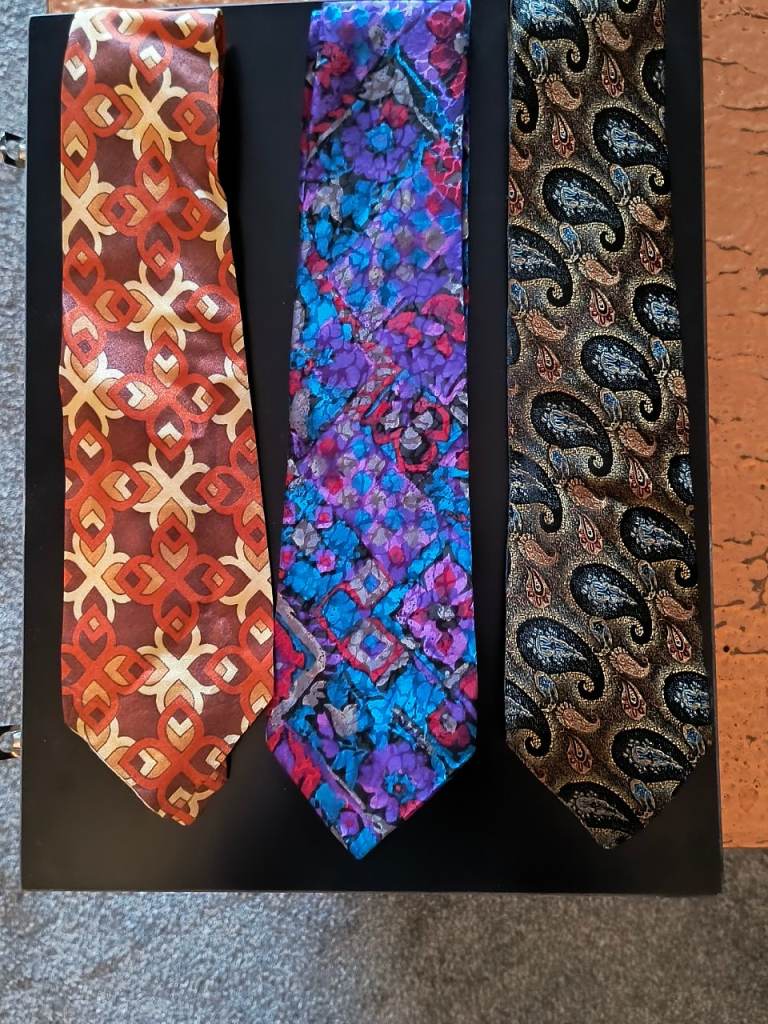 Mens vintage ties 