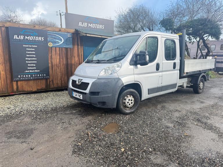 2014 Peugeot Boxer 2.2 HDi Crew Cab Chassis 130ps CHASSIS CAB Diesel Manual
