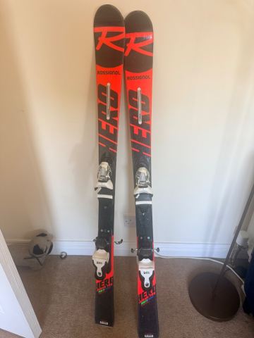 Kids Rossignol Hero Junior Pro Skis 140cm long | in Bath, Somerset