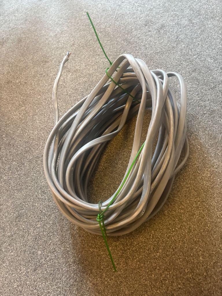 10mm Shower Cable twin & earth 25m