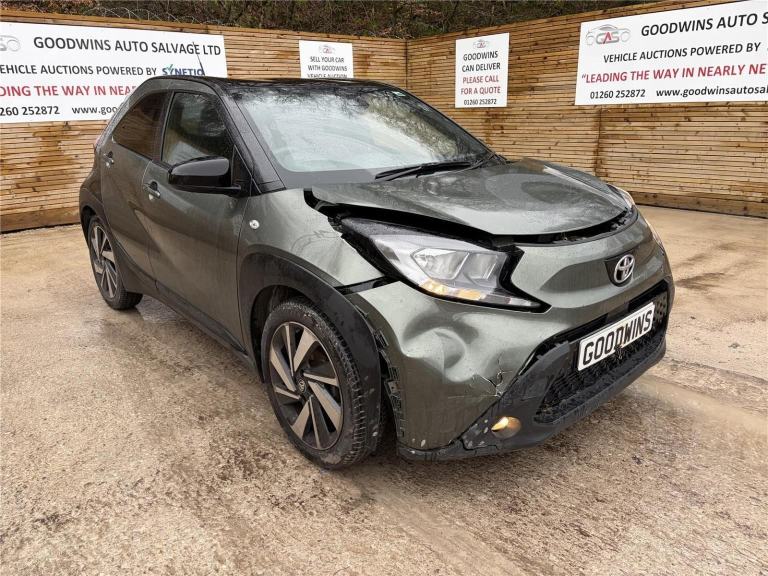 2023 73 TOYOTA AYGO X VVT-I EDGE DAMAGED REPAIRABLE SALVAGE