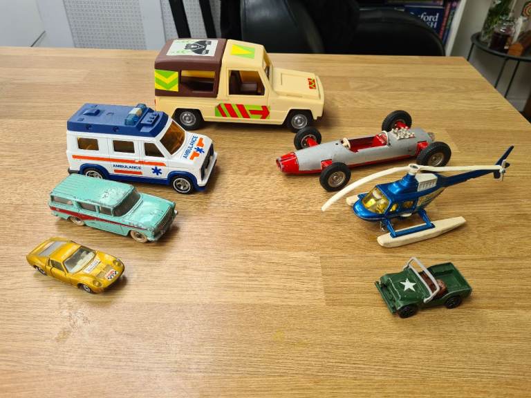 Job Lot of Vintage Toy Vehicles Corgi Matchbox etc