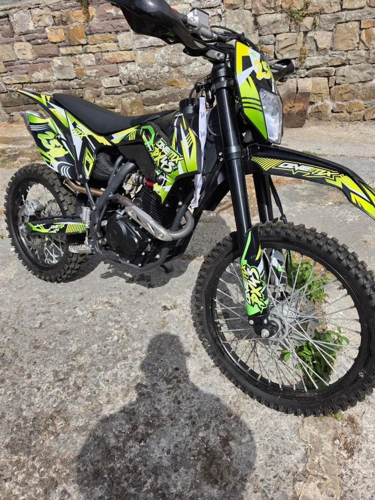 Off road motorbike