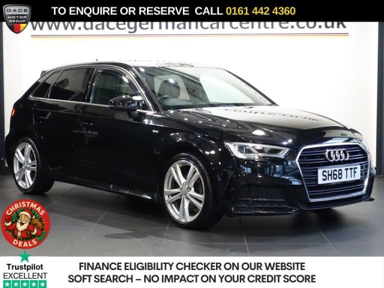 2018 Audi A3 1.0 TFSI 30 S line Sportback 5dr Petrol Manual Euro 6 (s/s) (116 ps) Hatchback Petro...