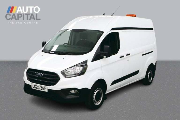 2023 Ford Transit Custom 2.0 300 EcoBlue Leader 130 BHP L2 H2 Euro 6 ULEZ Free Panel Van Diesel M...