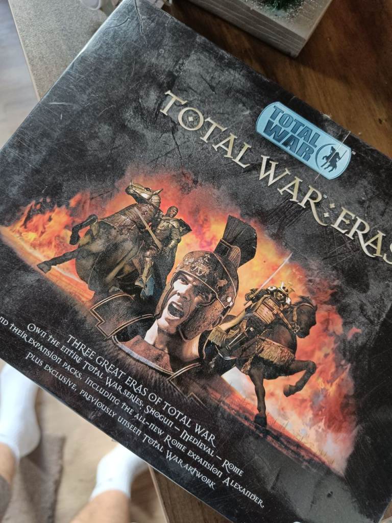 Total War Eras PC DVD Collection – Good Condition
