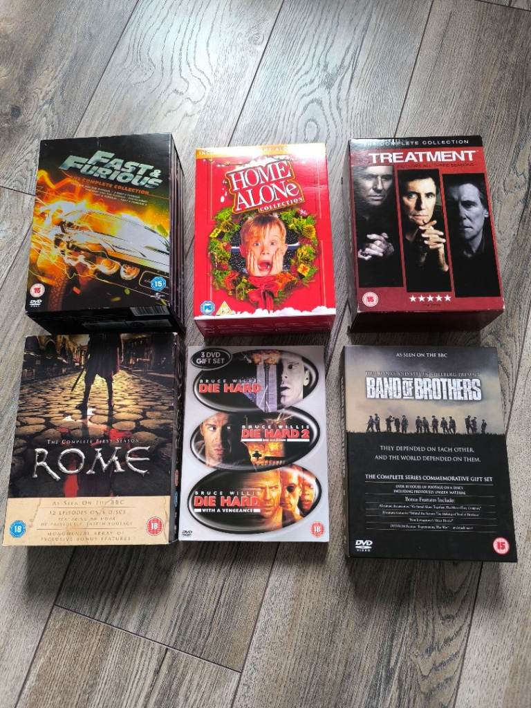 DVD sets.