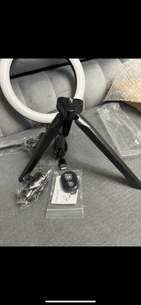 image for Ring light with remote 