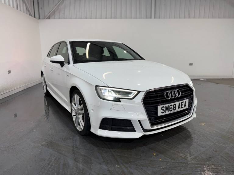 2019 Audi A3 1.0 TFSI 30 S line Sportback 5dr Petrol S Tronic Euro 6 (s/s) (116 ps) Hatchback Pet...