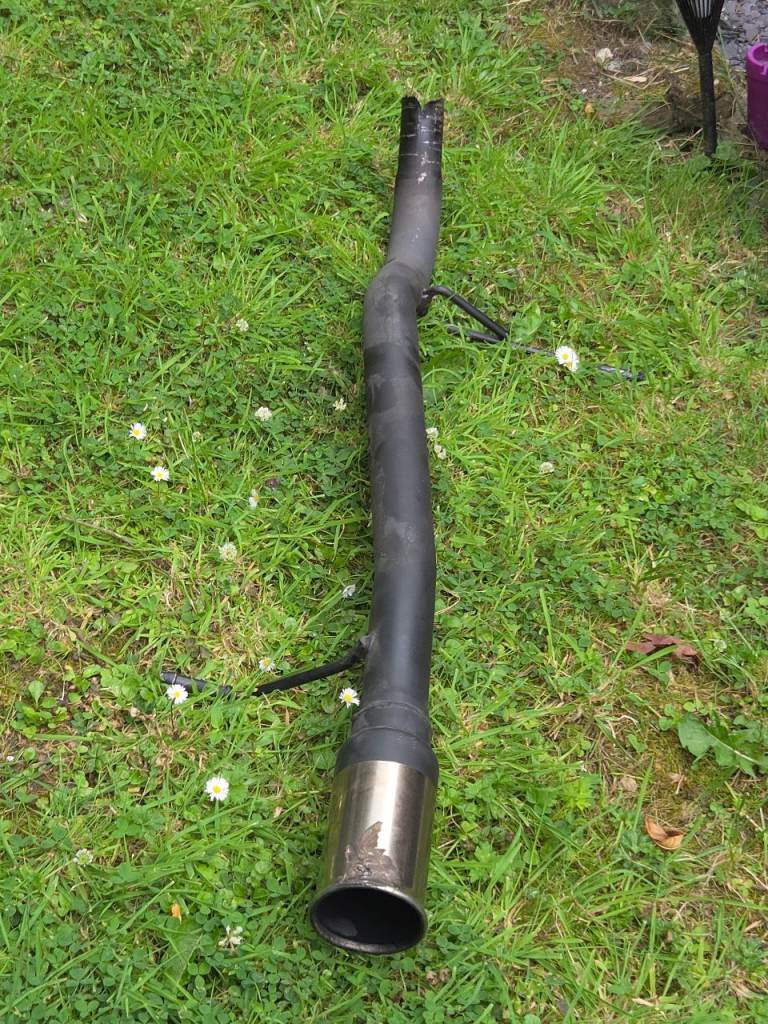 Hornet stainless steel 3inch exhaust 