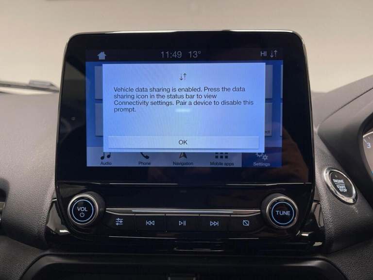 2018 Ford Ecosport 1.0 EcoBoost 125 ST-Line 5dr Auto HATCHBACK PETROL Automatic