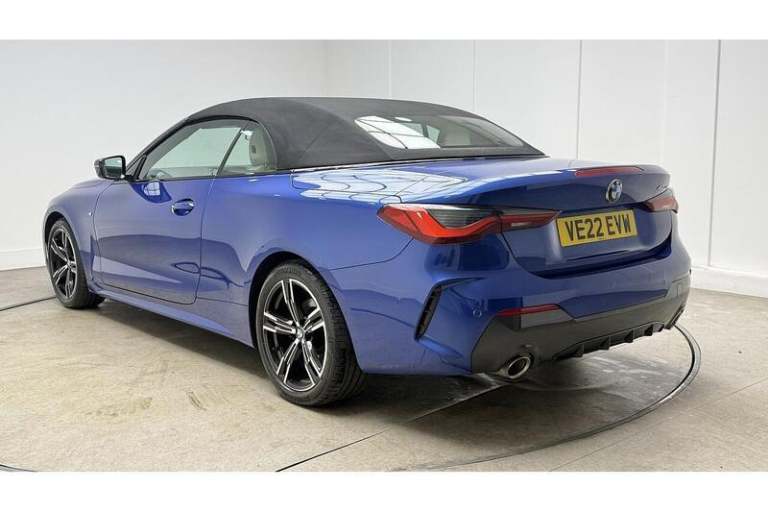 2022 BMW 4 Series 2.0 420i M Sport Convertible 2dr Petrol Auto Euro 6 (s/s) (184 ps) Convertible ...