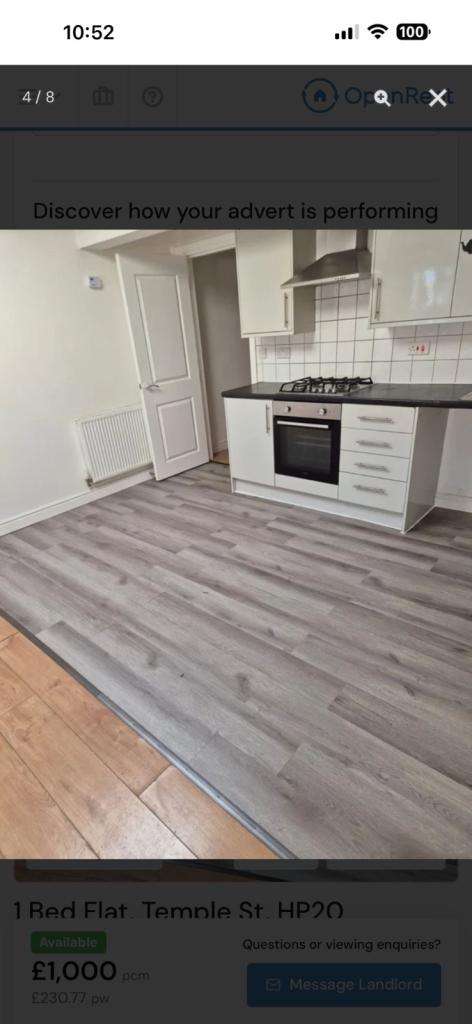 One bedroom flat 
